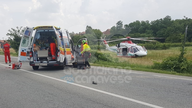 VALPERGA-SALASSA - Muore una donna di Cuorgnè investita sulla 460 - FOTO e VIDEO